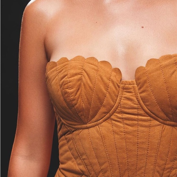 GCDS Seashell Strapless Dress - Picture 7 of 7